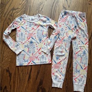 Hanna Andersson Star Wars Valentine’s Day Long John Pajamas
